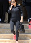 Kim Kardashian - In spandex at Barneys New York in Beverly HIlls